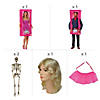 Fashion Doll Posable Skeletons Halloween Decorating Kit - 6 Pc. Image 1