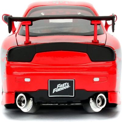 Fast and Furious 1:24 Doms 1993 Mazda RX-7 Diecast Car Image 2