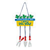 Father&#8217;s Day Gardening Tools Hanging Sign Craft Kit - Makes 12 Image 1