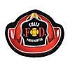 Firefighter Party Fireman Hat Paper Dessert Plates - 8 Ct. Image 1