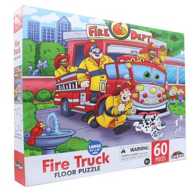 Firefighter Rescue 60 Piece Kids Jigsaw Puzzle Image 2