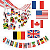 Flags of All Nations Decorating Kit - 17 Pc. Image 1