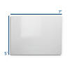 Flipside Products Double-Sided White Dry Erase Board, 5" x 7", Pack of 12 Image 2