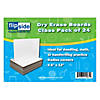 Flipside Products Single-Sided White Dry Erase Boards, 9.5" x 12", Pack of 24 Image 2