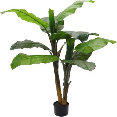 Floral Home Green 4' Artificial Banana Tree 1pc Image 1