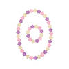 Flower Beaded Necklace & Bracelet Sets - 12 Sets Image 1