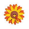Flower Turkey Pin Craft Kit - Makes 12 Image 1