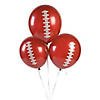 Football 11" Latex Balloons - 12 Pc. Image 1