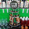 Football Shot Glass Stand with Plastic Shot Glasses - 25 Pc. Image 1