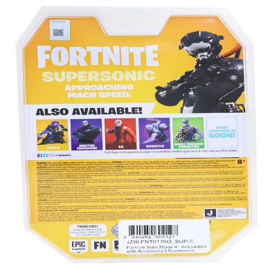 Fortnite Solo Mode 4 Inch Action Figure  Supersonic Image 1