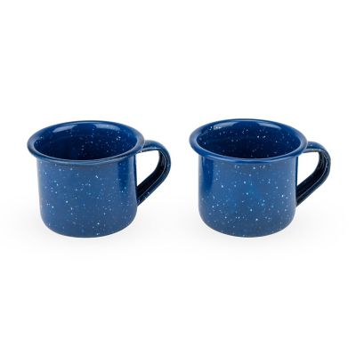Foster & Rye Blue Enamel Shot Glass Set by Foster and Rye Image 1