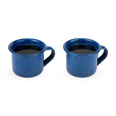 Foster & Rye Blue Enamel Shot Glass Set by Foster and Rye Image 1