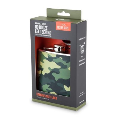 Foster & Rye Camouflage Flask by Foster and Rye Image 3