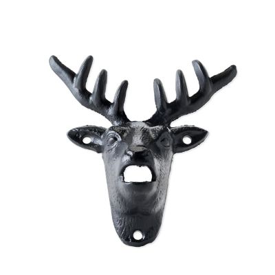 Foster & Rye Cast Iron Wall Mounted Deer Bottle Opener by Foster and Rye Image 1