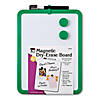 Framed Magnetic Dry Erase Board with Marker & Magnets, Assorted Colors, 8.5" x 11", Pack of 4 Image 2