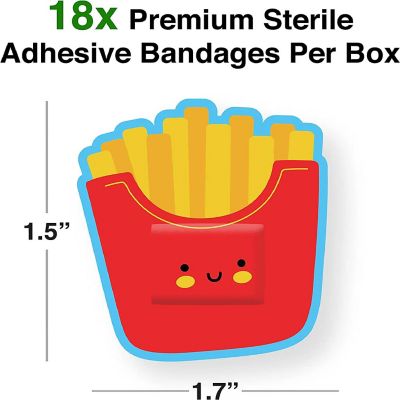 French Fries GAMAGO Bandages  Set of 18 Image 1