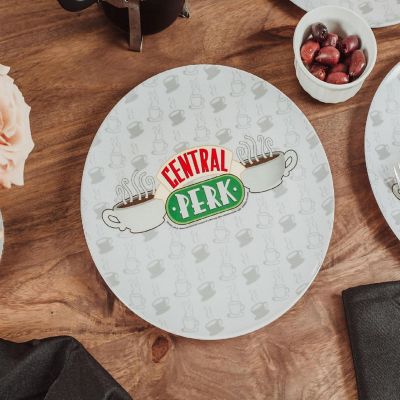 Friends Central Perk Logo 10-Inch Melamine Dinner Plates  Set of 4 Image 2