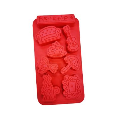 FRIENDS Icons Silicone Ice Cube Tray Image 1