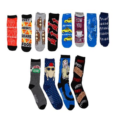 Friends Mens 12 Days of Socks in Advent Gift Box  Set A Image 1