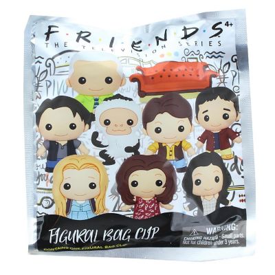 Friends Series 1 Blind Bagged 3D Foam Figural Bag Clip  1 Random Image 1