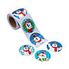 Frosty the Snowman&#8482; Prismatic Sticker Roll - 100 Pc. Image 1