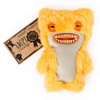 Fuggler 12 Inch Funny Ugly Monster Plush  Yellow Awkward Bear Image 2