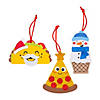 Fun Food Christmas Ornament Craft Kit - Makes 12 Image 1