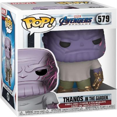 Funko Pop! Marvel: Avengers Endgame - Casual Thanos with Gauntlet Image 2