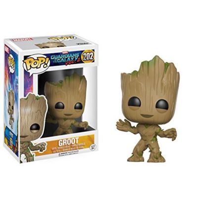 Funko POP Movies:Guardians of The Galaxy 2 Toddler Groot Vinyl Figure Image 1