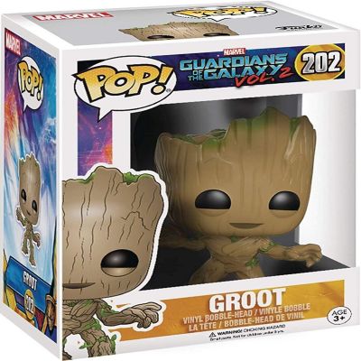 Funko POP Movies:Guardians of The Galaxy 2 Toddler Groot Vinyl Figure Image 2