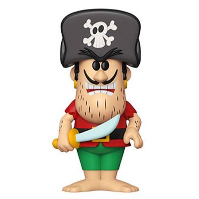 Funko Soda Quaker Oats Jean LaFoote Non-Chase Pirate-Foe of Cap'n Crunch Figure Image 1