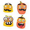 Funny Halloween Face Magnet Craft Kit - Makes 12 Image 1