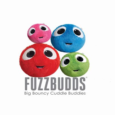 Fuzzbudd, Big Bouncy Cuddle Buddies-exercise ball, Blue, 35cm - (14 in), 1 piece Image 2