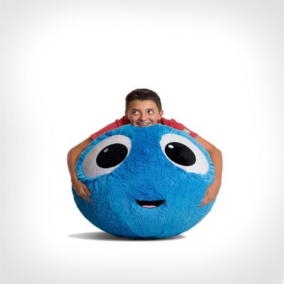 Fuzzbudd, Big Bouncy Cuddle Buddies-exercise ball, Blue, 45cm - (18 in), piece 1, Image 1