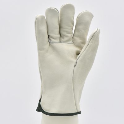 G & F Products Grain Cowhide Leather Work Gloves Image 1