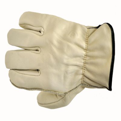 G & F Products Grain Cowhide Leather Work Gloves Image 3
