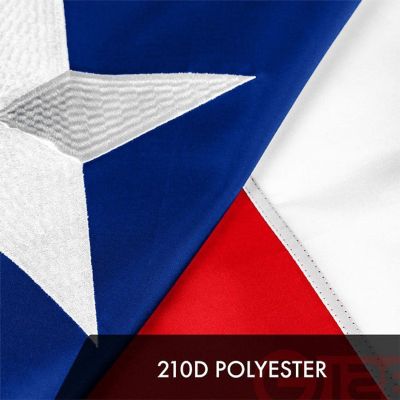 G128 - Texas TX State Flag 3x5FT 3 Pack Embroidered Polyester Image 3
