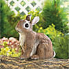 Garden Sitting Bunny Statue 6.25X4.25X6.75&#8221; Image 1