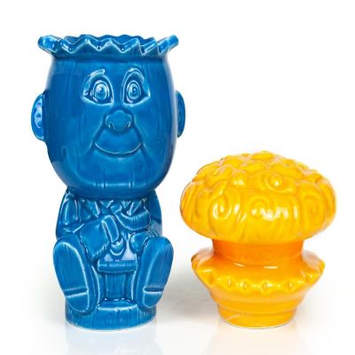 Geeki Tikis Garbage Pail Kids GPK Adam Bomb Mug Ceramic Tiki Style Cup 20 Ounces  Set Includes Trading Card Image 2