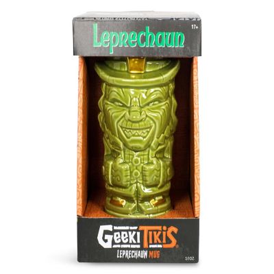 Geeki Tikis Leprechaun Movie Mug  Ceramic Tiki Style Cup  Holds 18 Ounces Image 2