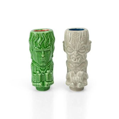 Geeki Tikis Lord Of The Rings Frodo & Gollum Mini Muglets  2-Ounce Ceramic Mugs Image 1
