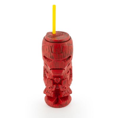 Geeki Tikis Marvel Iron Man Tumbler  Tiki Style Plastic Cup  Holds 22 Ounces Image 1