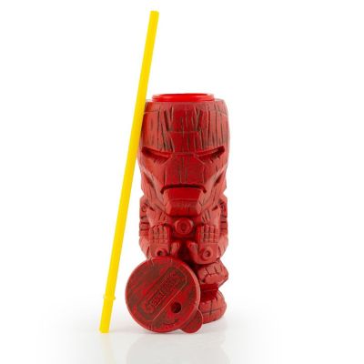 Geeki Tikis Marvel Iron Man Tumbler  Tiki Style Plastic Cup  Holds 22 Ounces Image 2