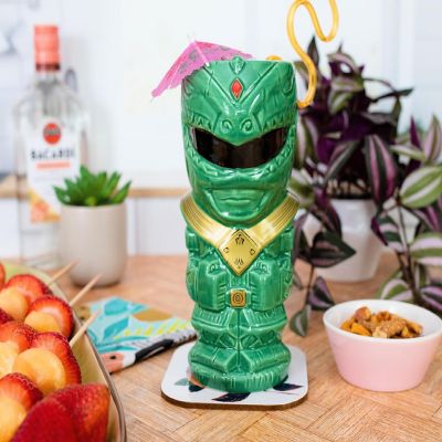 Geeki Tikis Power Rangers Green Ranger Ceramic Mug  Holds 16 Ounces Image 3