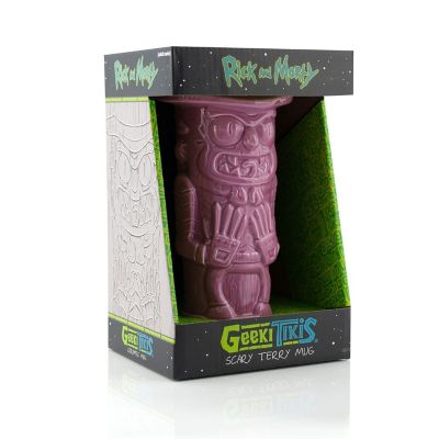 Geeki Tikis Rick & Morty Scary Terry  Ceramic Tiki Style Mug  Holds 19 Ounces Image 3