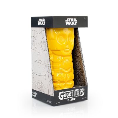 Geeki Tikis Star Wars C-3PO Mug  Crafted Ceramic  Holds 14 Ounces Image 3
