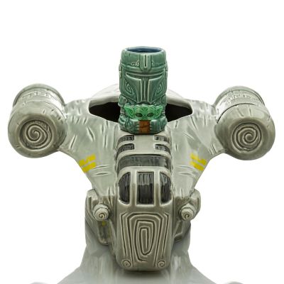 Geeki Tikis Star Wars: The Mandalorian Razor Crest Punch Bowl With Mini Muglet Image 1