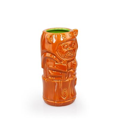 Geeki Tikis Star Wars Wicket Ewok Mug  Crafted Ceramic  Holds 14 Ounces Image 1