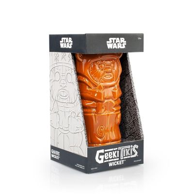 Geeki Tikis Star Wars Wicket Ewok Mug  Crafted Ceramic  Holds 14 Ounces Image 3