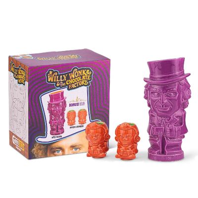 Geeki Tikis Willy Wonka And The Chocolate Factory Mug Set  Ceramic Tiki Cups Image 3